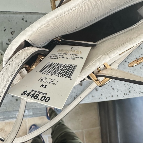 NWT Michael Kors Jet Set Travel Extra-Small Top-Zip Tote Bag - Picture 10 of 10